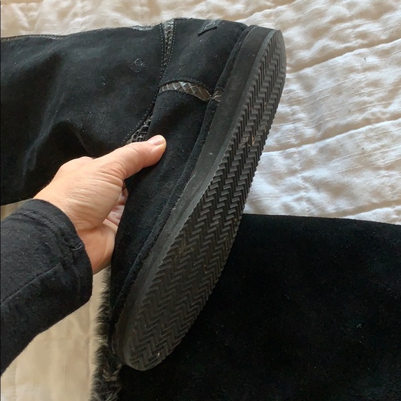 Juicy Couture faux fur zip-up knee boots - Picture 10 of 10